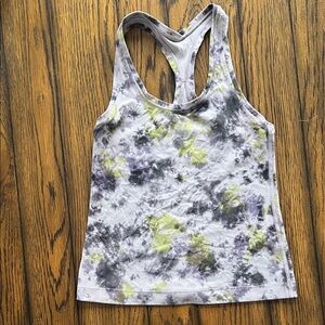 Lululemon Tie-Dye Racerback Tank Top sz 4